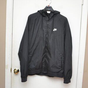 Nike Men's Full Zip Wind Breaker with Hood Pre Owned Size XL